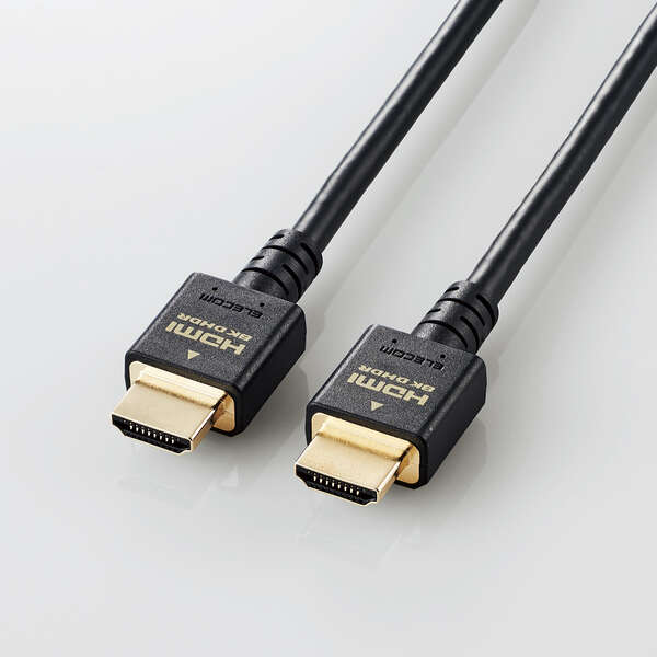 ELECOMʥ쥳 HDMI ֥ HDMI2.1 ȥϥԡ 8K4Kб 1.5m ֥å CAC-HD21E15BK