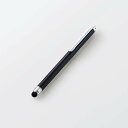 ELECOM(エレコム) タッチペン スタイラスペン 抗菌 高密度ファイバーチップ クリップ付 ストラップホール付 ブラック P-TPC02ABBK