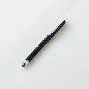 ELECOM(エレコム) タッチペン スタイラスペン 抗菌 導電繊維タイプ クリップ付 ブラック P-TPS03ABBK