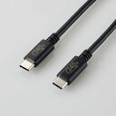 ELECOMiGRj USB Type-cP[u 2.0 PD EPRΉ 240W iUSB-C to USB-Cj 1m ubN U2C-CCPE10NBK