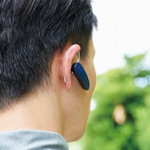 ELECOM（エレコム） ヘッドセット Bluetooth 5.0 片耳 ハンズフリー 通話・音楽 対応 オープンタイプ 左右耳兼用 microB充電 イヤホンマイク ワイヤレス LBT-HS113ステップ 簡単 接続 Blurtooth ハンズフリー ヘッドセット スマートフォン パソコン 持ち歩き コンパクト