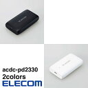 ELECOMiGRj USB Type-C [d PD Ή 30W ^CvC ~1 y Choromebook MacBook Air iPhone iPad Air iPad Pro Galaxy Xperia AQUOS OPPO Android e  z ACDC-PD2330