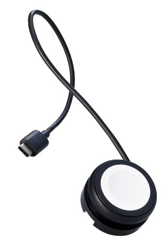 ELECOM(エレコム) Apple Watch ( アップルウォッチ ) 充電器 ケーブル USB Type-C 約23cm 巻取タイプ Apple正規認証品 ブラック MPA-AWMCQBK ELECOM(エレコム) Apple Watch ( アップルウォッチ ) 充電器 ケーブル USB Type-C 約23cm 巻取タイプ Apple正規認証品 ブラック MPA-AWMCQBK