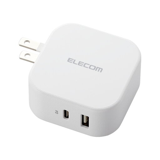ELECOM(エレコム) USB Type-C 充電器 PD対応 合計出力32W タイプC ×1 タイプA ×1 Type C USB-C ACアダプター コンセント ホワイト MPA-ACCP20WH ELECOM(エレコム) USB Type-C 充電器 PD対応 合計出力32W タイプC ×1 タイプA ×1 Type C USB-C ACアダプター コンセント ホワイト MPA-ACCP20WH