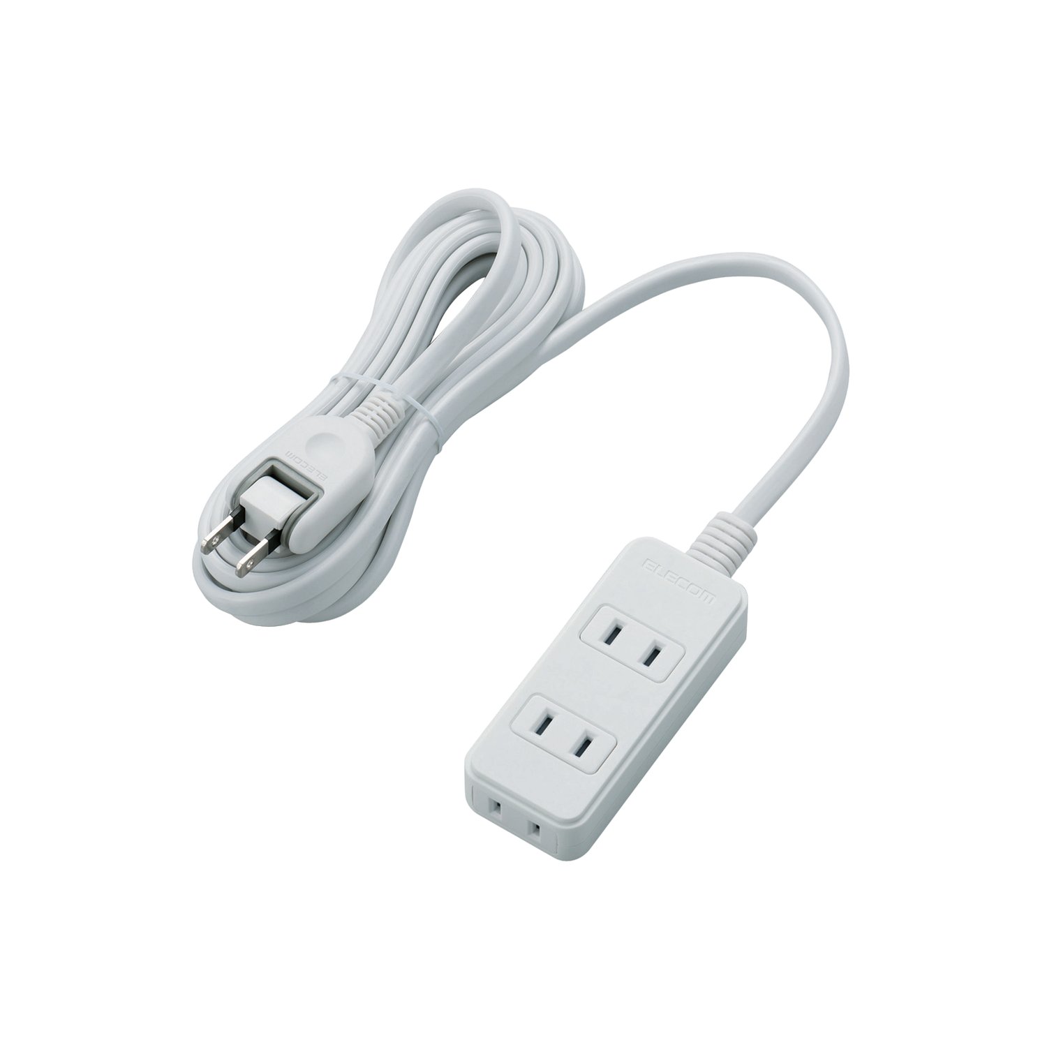 ELECOM（エレコム） スイングプラグタップ/3個口/3m/ホワイト T-S02-2330WH