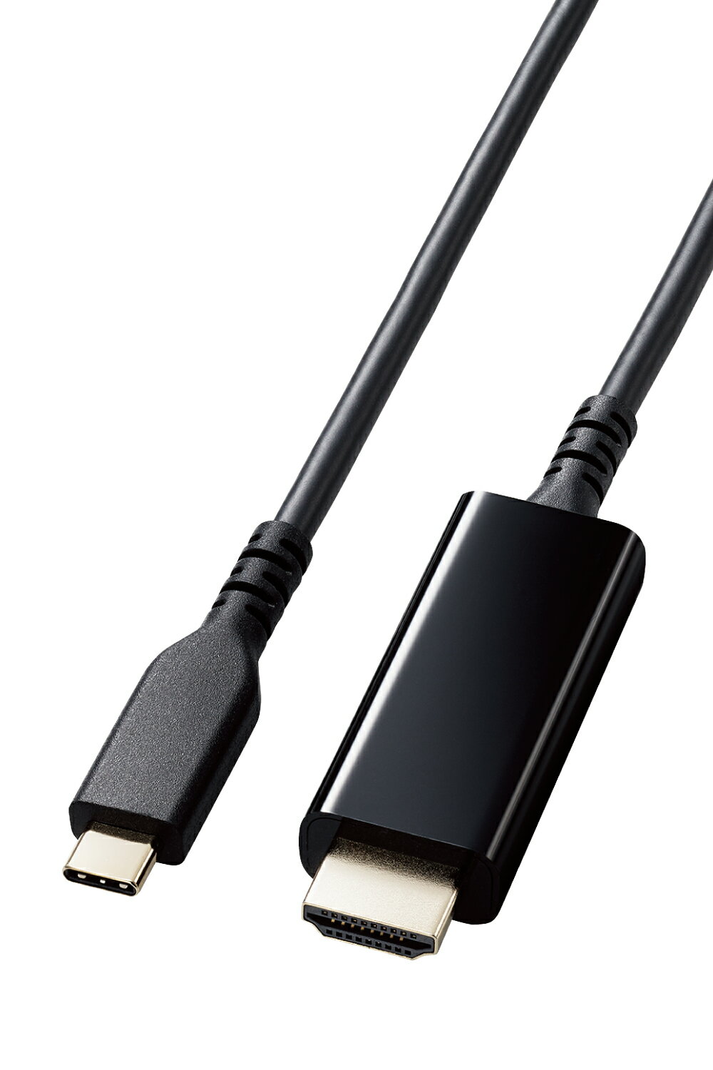 ELECOM（エレコム） USB Type-C to HDMI 変換 ケーブル 1m 4K 60Hz 断線に強い 高耐久 【Windows PC Chromebook MacBook Pro / Air iPad Android USB-C デバイス各種対応】 ブラック MPA-CHDMIS10BK