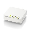 ELECOM(エレコム) スイッチングハブ LAN ハブ 5ポート Giga対応 1000/100/10Mbps プラスチック筐体 マグネット付 AC電源 ファンレス 静音 省エネ機能 壁掛け設置対応 ホワイト EHC-G05PA4-JW