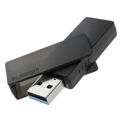 ELECOM（エレコム） USBメモリ 64GB USB 5Gbps（USB3.2（Gen1）/2.0） USB-A 回転式キャップ 誤回転防..