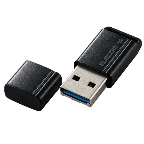 ELECOMiGRj SSD Ot 250GB USB3.2 Gen1 Ǐoő400MB/b ^ USB^ |[^u Lbv  ϏՌ y Windows 11 10 Mac er^ Ή z ubN ESD-EXS0250GBK