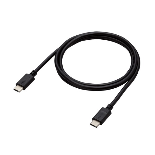 ELECOM(エレコム) USB Type C ケーブル ( タイプ C to C ) 1m PD 100W スリムケーブル 小型化コネクタ 【 iPhone パソコン スマホ 等 Type-C 機器対応 】 ブラック MPA-CC5P10BK ELECOM(エレコム) USB Type C ケーブル ( タイプ C to C ) 1m PD 100W スリムケーブル 小型化コネクタ 【 iPhone パソコン スマホ 等 Type-C 機器対応 】 ブラック MPA-CC5P10BK