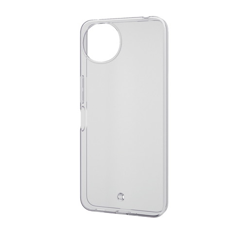ELECOM AQUOS wish4 SH-52E Case, Soft Cover, Slim Design, Camera Lens Protection, with Strap Hole, Clear