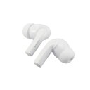 ELECOM (エレコム)ワイヤレスイヤホン Bluetooth 5.2 アクティブ ノイズキャンセリング 耳せん機能 低遅延モード 外音モード タッチセンサー 超軽量 ホワイト