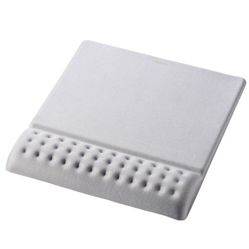 ELECOM(エレコム)マウスパッド リストレスト 一体型 低反発 手首 疲労軽減 ズレにくい 20.2×23cm グレー MP-CF095WGY ELECOM(エレコム)マウスパッド リストレスト 一体型 低反発 手首 疲労軽減 ズレにくい 20.2×23cm グレー MP-CF095WGY