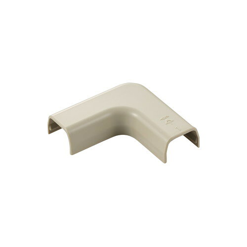 ELECOM（エレコム）配線カバー モール 接続ユニット 曲ガリ 【 壁用 フラットモール LD-GAF1M 専用 】 ..