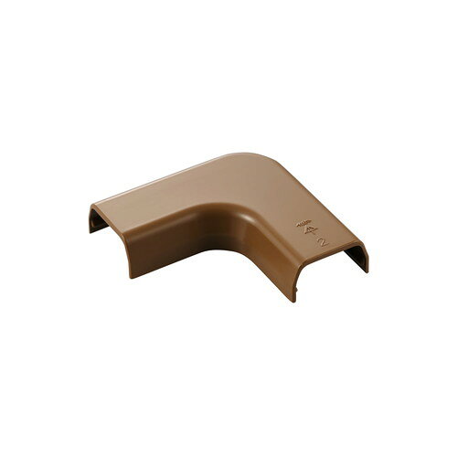 ELECOM（エレコム）配線カバー モール 接続ユニット 曲ガリ 【 壁用 フラットモール LD-GAF2MBR 専用 ..