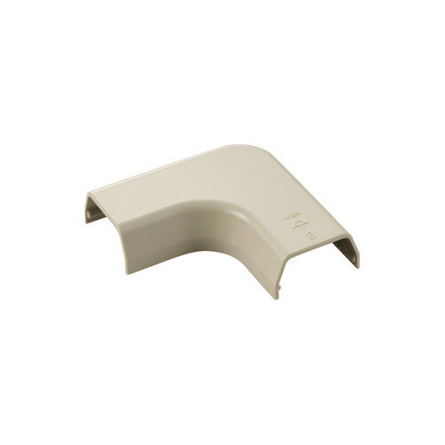 ELECOM（エレコム）配線カバー モール 接続ユニット 曲ガリ 【 壁用 フラットモール LD-GAF3M 専用 】 ..