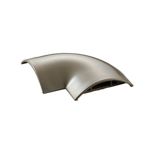 ELECOM（エレコム）配線カバー モール 接続ユニット 曲ガリ 【 床用モール LD-GA1307MBR 専用 】 ブラ..