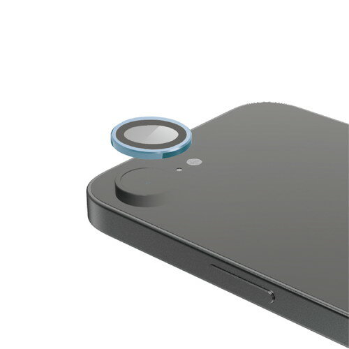 ELECOMʥ쥳iPhone 16e ե 饹 Ʃ ɽ̹10H ɻ ݸС Žդġ ᥿å֥롼 PM-A25SFLLGBUM