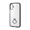 ELECOM(エレコム)Galaxy A25 5G ケース ハイブリッド カバー 衝撃吸収 軽量 薄型 カメラレンズ保護設計 ストラップホール付 リング付 スタ...