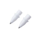 ELECOM(エレコム)Apple Pencil 交換用 ペン先 2個セット 極細 視差改善 高感度 金属製 【 アップルペンシル 第1世代 / 第2世代 / USB-C / Pro 対応 】 P-TIPAP05