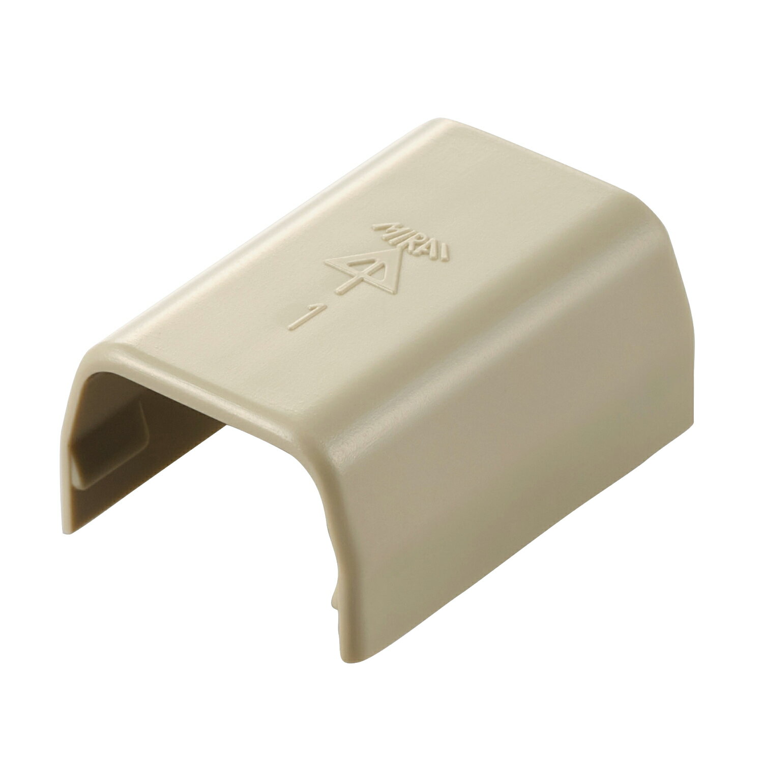 ELECOM（エレコム）配線カバー モール 接続ユニット ストレート 【 壁用 フラットモール LD-GAF1M 専用 】 ベージュ LD-GAFJ1M