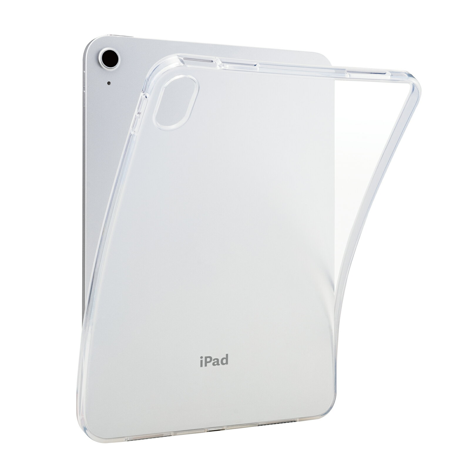 ELECOM（エレコム）iPad ケース 11インチ ( A16 ) / 10.9インチ 第10世代 ソフト カバー 軽量 衝撃吸収 クリア TB-A25RUCCR