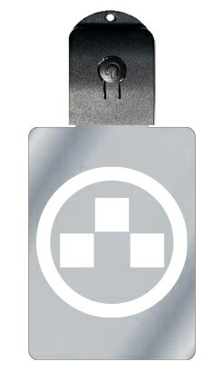 光るキーホルダー 家紋シリーズ 丸に三つ石 (まるにみついし) 7色に光る 家紋 入り キーホルダー 光る LED 夜 安全 キー USB充電 バッグチャーム ...