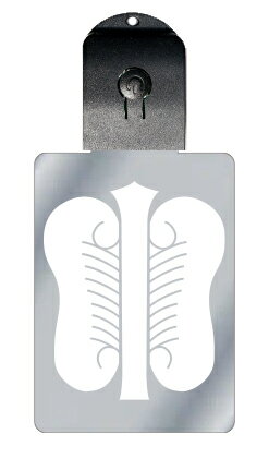 光るキーホルダー 家紋シリーズ 唐団扇 (とううちわ) 7色に光る 家紋 入り キーホルダー 光る LED 夜 安全 キー USB充電 バッグチャーム LEDラ...