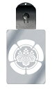 光るキーホルダー 家紋シリーズ 五瓜に五三桐 (ごかにごさんきり) 7色に光る 家紋 入り キーホルダー 光る LED 夜 安全 キー USB充電 バッグチャー...
