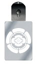 光るキーホルダー 家紋シリーズ 五瓜に木瓜 (ごかにもっこう) 7色に光る 家紋 入り キーホルダー 光る LED 夜 安全 キー USB充電 バッグチャーム ...