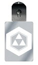 光るキーホルダー 家紋シリーズ 亀甲に三つ鱗 (きっこうにみつうろこ) 7色に光る 家紋 入り キーホルダー 光る LED 夜 安全 キー USB充電 バッグチ...