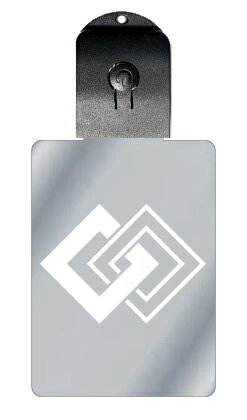 光るキーホルダー 家紋シリーズ 陰陽違い釘抜き (いんようちがいくぎぬき) 7色に光る 家紋 入り キーホルダー 光る LED 夜 安全 キー USB充電 バッ...