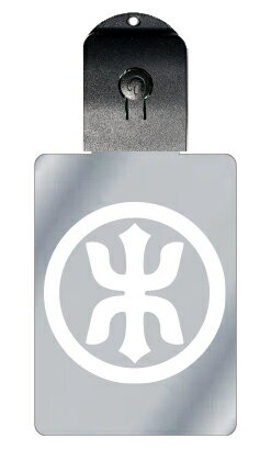 光るキーホルダー 家紋シリーズ 丸に剣木の字 (まるにけんきのじ) 7色に光る 家紋 入り キーホルダー 光る LED 夜 安全 キー USB充電 バッグチャー...
