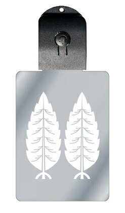 光るキーホルダー 家紋シリーズ 二本杉 (にほんすぎ) 7色に光る 家紋 入り キーホルダー 光る LED 夜 安全 キー USB充電 バッグチャーム LEDラ...