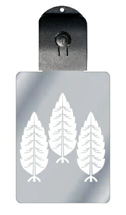 光るキーホルダー 家紋シリーズ 三本杉 (さんぼんすぎ) 7色に光る 家紋 入り キーホルダー 光る LED 夜 安全 キー USB充電 バッグチャーム LED...