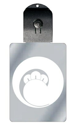 光るキーホルダー 家紋シリーズ 左一つ丁子巴 (ひだりひとつちょうじともえ) 7色に光る 家紋 入り キーホルダー 光る LED 夜 安全 キー USB充電 バ...