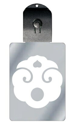 光るキーホルダー 家紋シリーズ 提盤 (ちょうばん) 7色に光る 家紋 入り キーホルダー 光る LED 夜 安全 キー USB充電 バッグチャーム LEDライ...