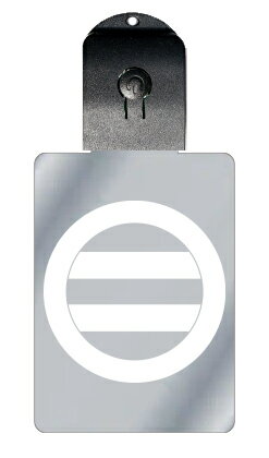 光るキーホルダー 家紋シリーズ 丸の内に二つ引き (まるのうちにふたつびき) 7色に光る 家紋 入り キーホルダー 光る LED 夜 安全 キー USB充電 バ...