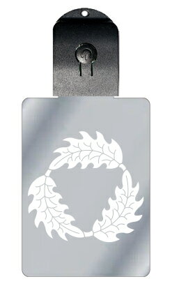 光るキーホルダー 家紋シリーズ 三つ追い柊 (みつおいひいらぎ) 7色に光る 家紋 入り キーホルダー 光る LED 夜 安全 キー USB充電 バッグチャーム...