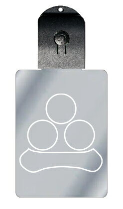 光るキーホルダー 家紋シリーズ 陰の渡辺星 (かげのわたなべぼし) 7色に光る 家紋 入り キーホルダー 光る LED 夜 安全 キー USB充電 バッグチャー...