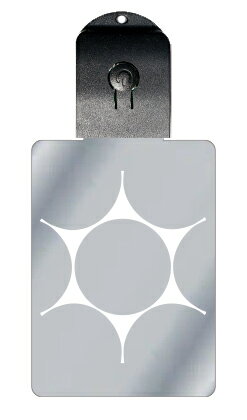 光るキーホルダー 家紋シリーズ 鞠挟み (まりばさみ) 7色に光る 家紋 入り キーホルダー 光る LED 夜 安全 キー USB充電 バッグチャーム LEDラ...