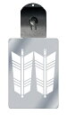 光るキーホルダー 家紋シリーズ 並び矢 (ならびや) 7色に光る 家紋 入り キーホルダー 光る LED 夜 安全 キー USB充電 バッグチャーム LEDライ...
