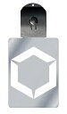 光るキーホルダー 家紋シリーズ 六角山形 (ろっかくやまがた) 7色に光る 家紋 入り キーホルダー 光る LED 夜 安全 キー USB充電 バッグチャーム ...