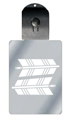 光るキーホルダー 家紋シリーズ 入れ違い矢 (いれちがいや) 7色に光る 家紋 入り キーホルダー 光る LED 夜 安全 キー USB充電 バッグチャーム L...