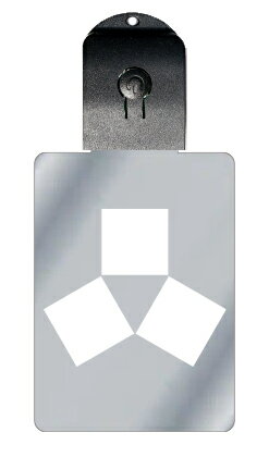 光るキーホルダー 家紋シリーズ 三つ寄せ石 (みつよせいし) 7色に光る 家紋 入り キーホルダー 光る LED 夜 安全 キー USB充電 バッグチャーム L...