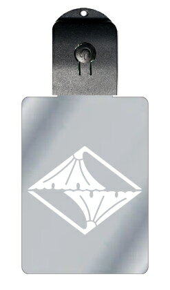 光るキーホルダー 家紋シリーズ 二つ銀杏菱 (ふたついちょうびし) 7色に光る 家紋 入り キーホルダー 光る LED 夜 安全 キー USB充電 バッグチャー...