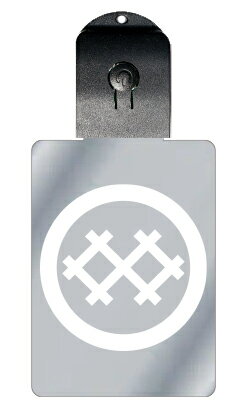 光るキーホルダー 家紋シリーズ 丸に持ち合い角井筒 (まるにもちあいすみいづつ) 7色に光る 家紋 入り キーホルダー 光る LED 夜 安全 キー USB充電...