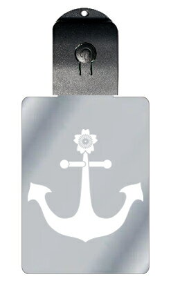 光るキーホルダー 家紋シリーズ 海軍錨 (かいぐんいかり) 7色に光る 家紋 入り キーホルダー 光る LED 夜 安全 キー USB充電 バッグチャーム LE...