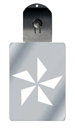 光るキーホルダー 家紋シリーズ 五つ鱗車 (いつつうろこぐるま) 7色に光る 家紋 入り キーホルダー 光る LED 夜 安全 キー USB充電 バッグチャーム...