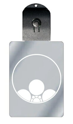 光るキーホルダー 家紋シリーズ 糸輪に覗き梅鉢 (いとわにのぞきうめばち) 7色に光る 家紋 入り キーホルダー 光る LED 夜 安全 キー USB充電 バッ...